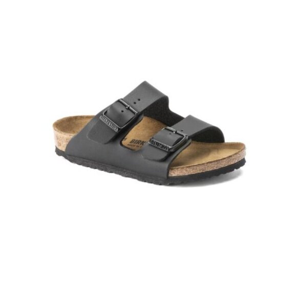 Birkenstock Arizona Kids Sandals – Birko-Flor Black – Size 32 EU (Boys/Girls) - Picture 2 of 6